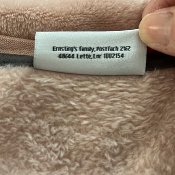 Gina Benotti Pink Fuzzy Bunny Lounge Dress Size 40/42 - Picture 10 of 11